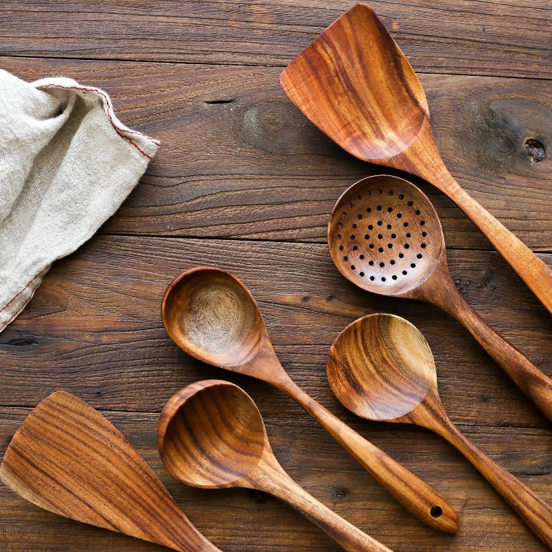 Ustensiles cuisine en bois - ETO La maison du wok